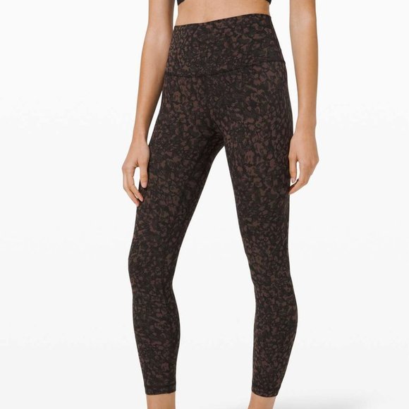 Lululemon set - Black and Brown Leggings & Sports Bra - Picture 5 of 15